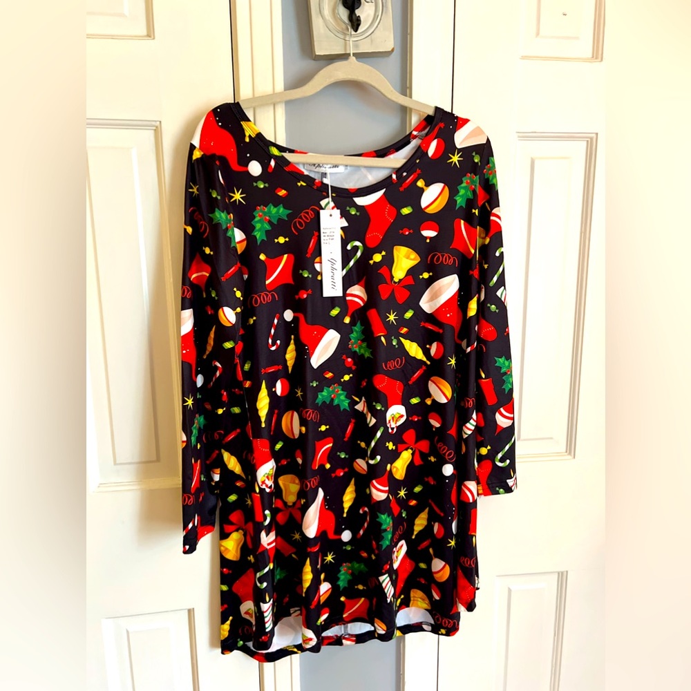 NWT Women’s Large Christmas Holiday Dress